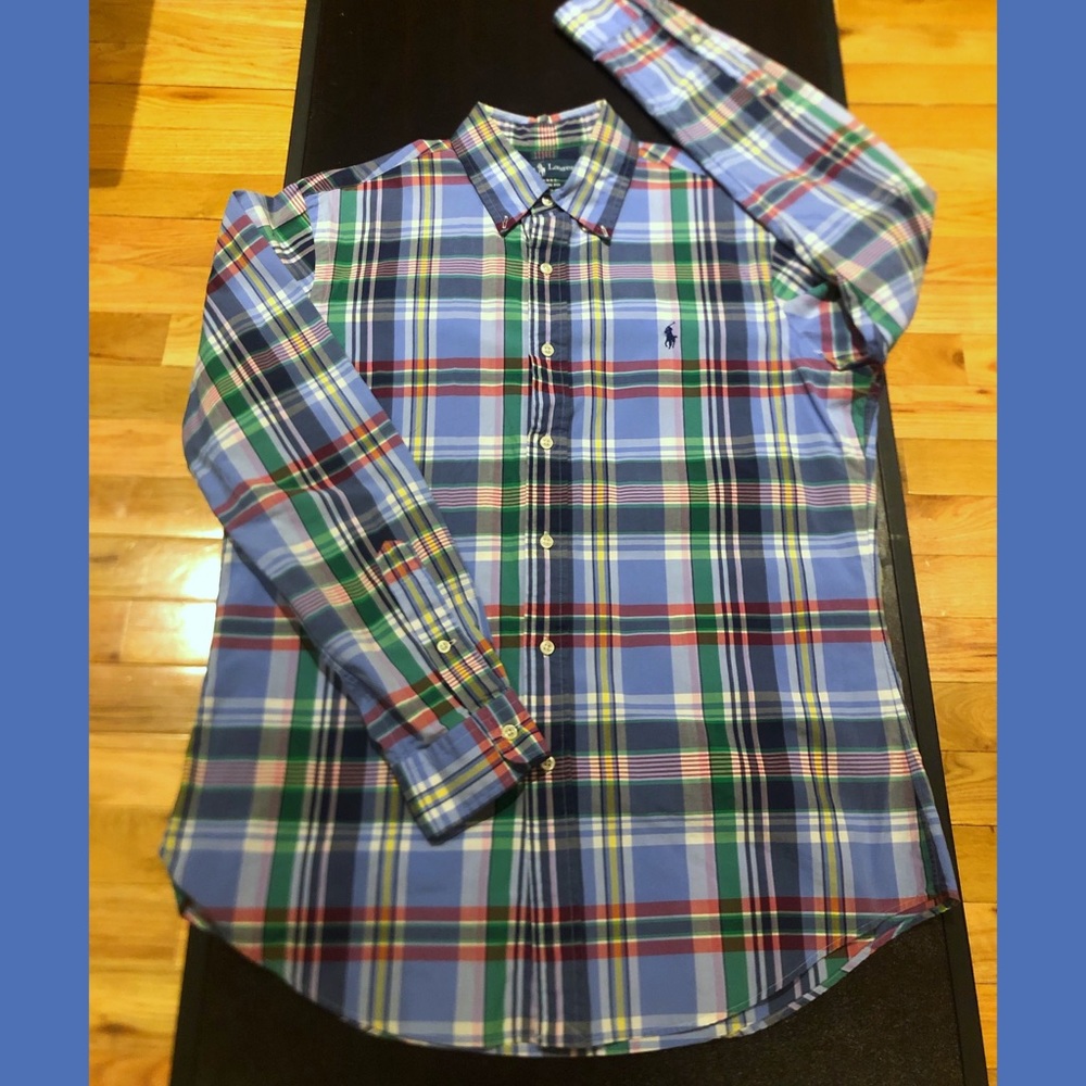 Polo Ralph Lauren Long Sleeve Button Up - Men’s M